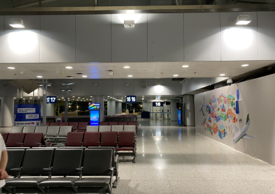 首都机场T2航站楼照明