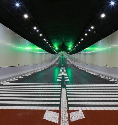 上海银都路越江隧道