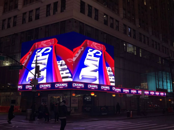 Broadway 1441号,500㎡显示屏