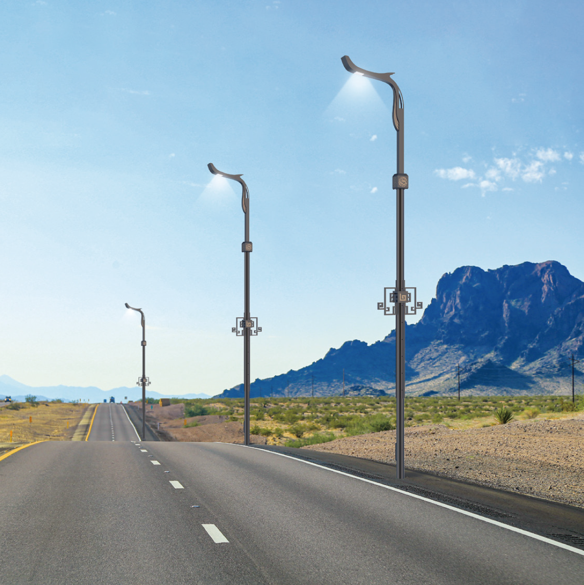 禾木风起,智慧路灯,智慧灯杆,智能灯杆