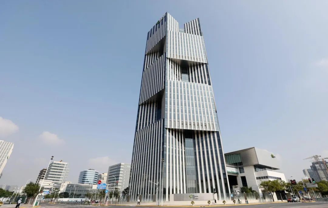 金砖银行总部大楼/图源新华社 金砖银行总部大楼/图源新华社