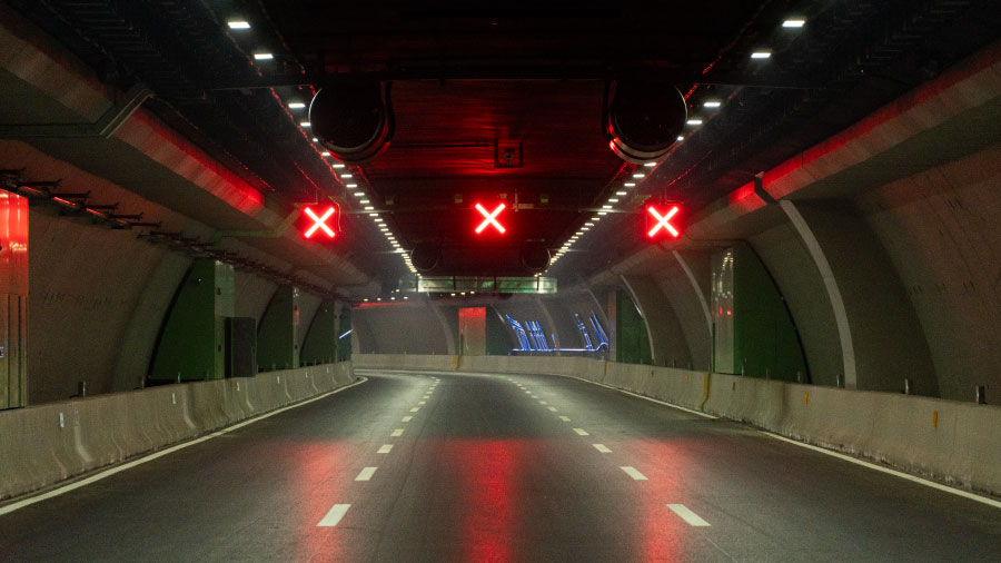 三思反射式隧道灯应用实例