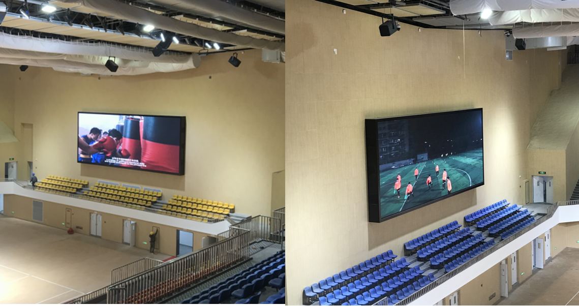 体育场LED显示屏,体育馆显示屏,LED室内屏,成都大运会场馆,成都体育学院