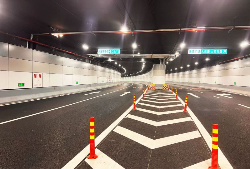 大连湾海底隧道,三思方案,再度点亮,超级海底隧道照明工程