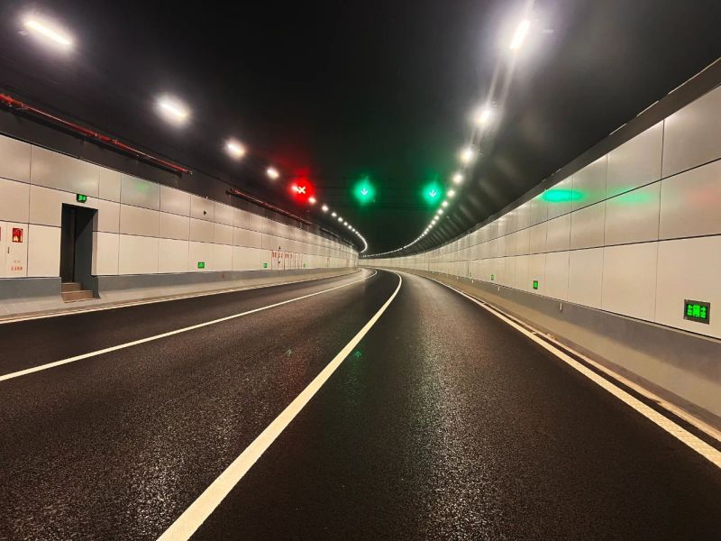 大连湾海底隧道,三思方案,再度点亮,超级海底隧道照明工程