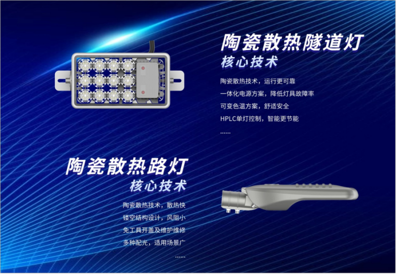 LED隧道灯,智能调光,节能