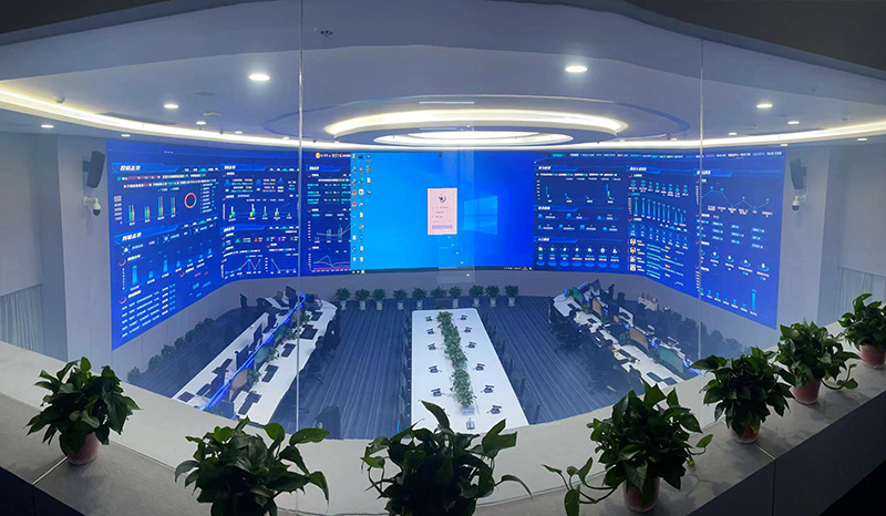 科技赋能,指挥决策,4K,全景监控,开启智慧管理,新时代