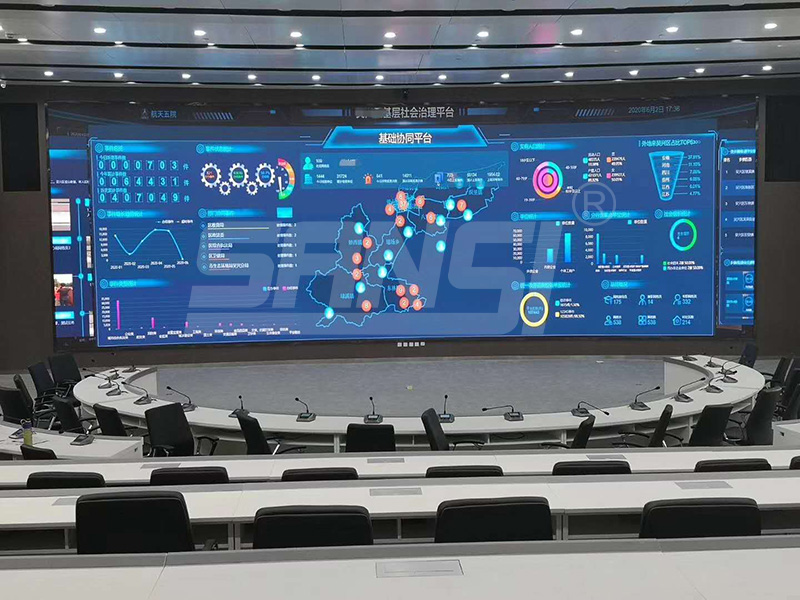 室内全彩P2.0电子屏