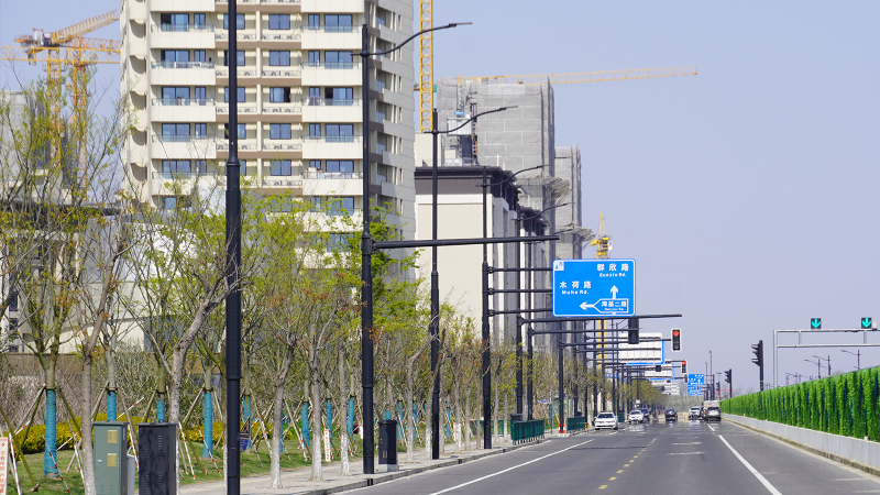 临港WLA科学社区│三思智慧综合杆照亮未来“最强大脑”聚集地