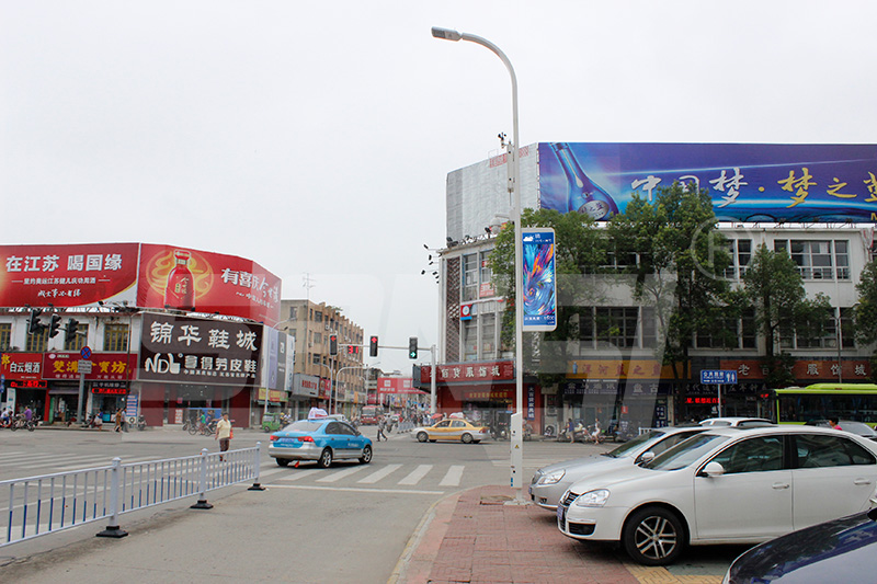 路灯杆屏,广告收益,反哺市政建设