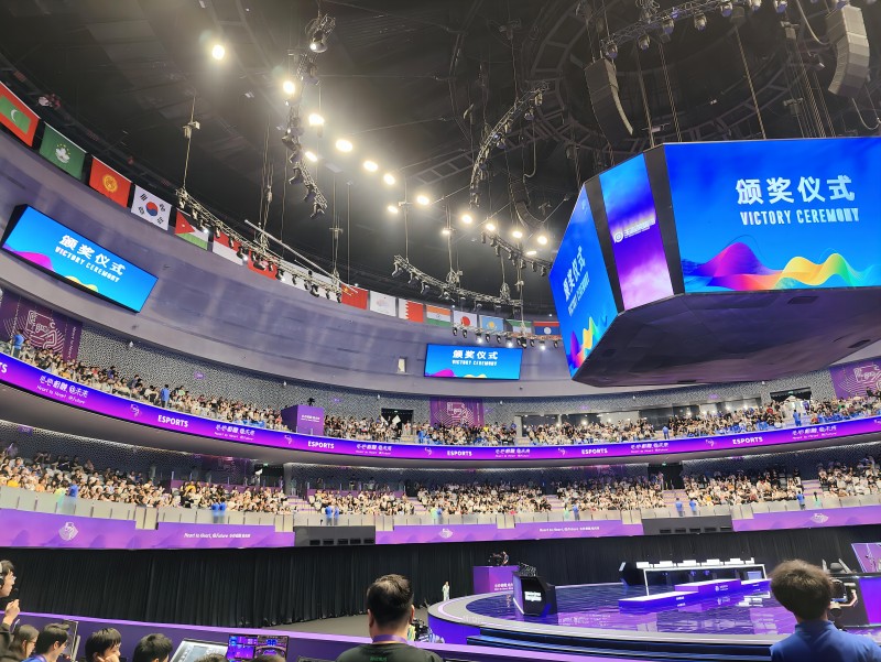 电竞赛事,360°,环形,LED屏,亮相曝光