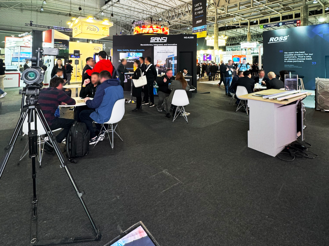 三思闪耀ISE,2025巴塞罗那之约,引领视听新时代