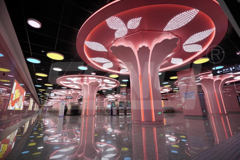 三思LED,地铁照明,以智慧之光,重塑城市,出行体验