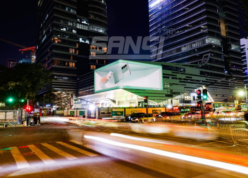 上海三思,户外LED大屏,科技赋能,城市空间,新体验