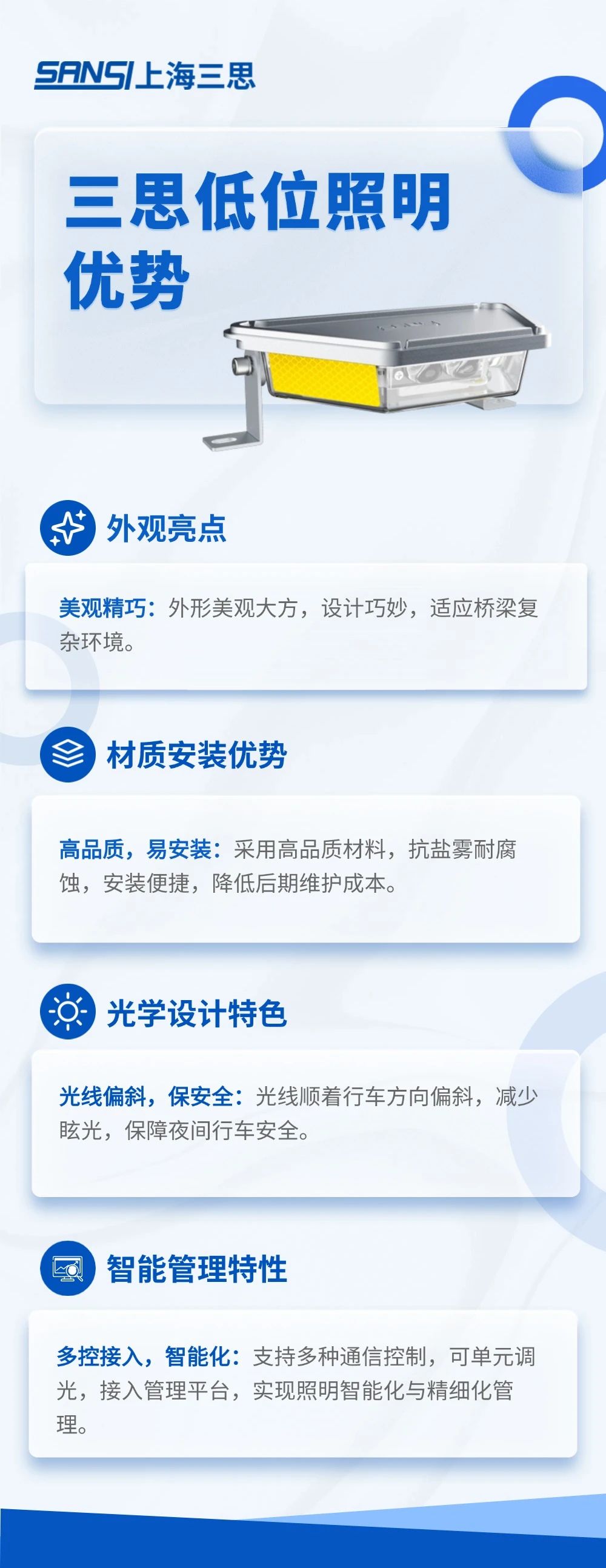 三思,创新,低位照明,照明技术,点亮,济南零点立交工程