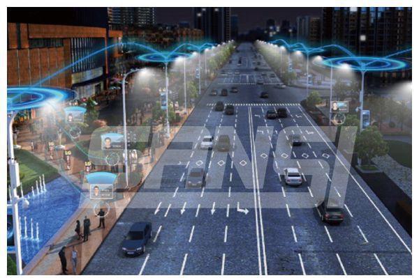 动态色温路灯,用光线,书写,城市智慧