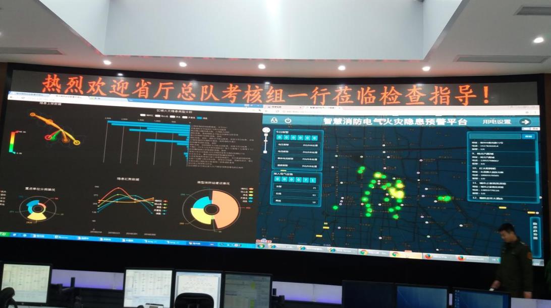 智慧城市,核心升级,指挥中心大屏,支持实时数据,可视化大屏