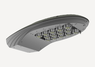 陶瓷像素弧形路灯C0830-TR