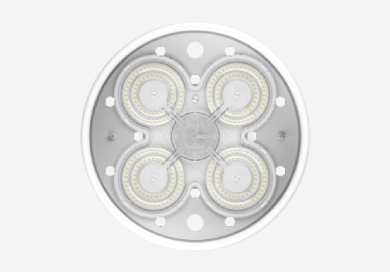 航站楼 LED 旋压筒灯（10 寸）,C21TD101
